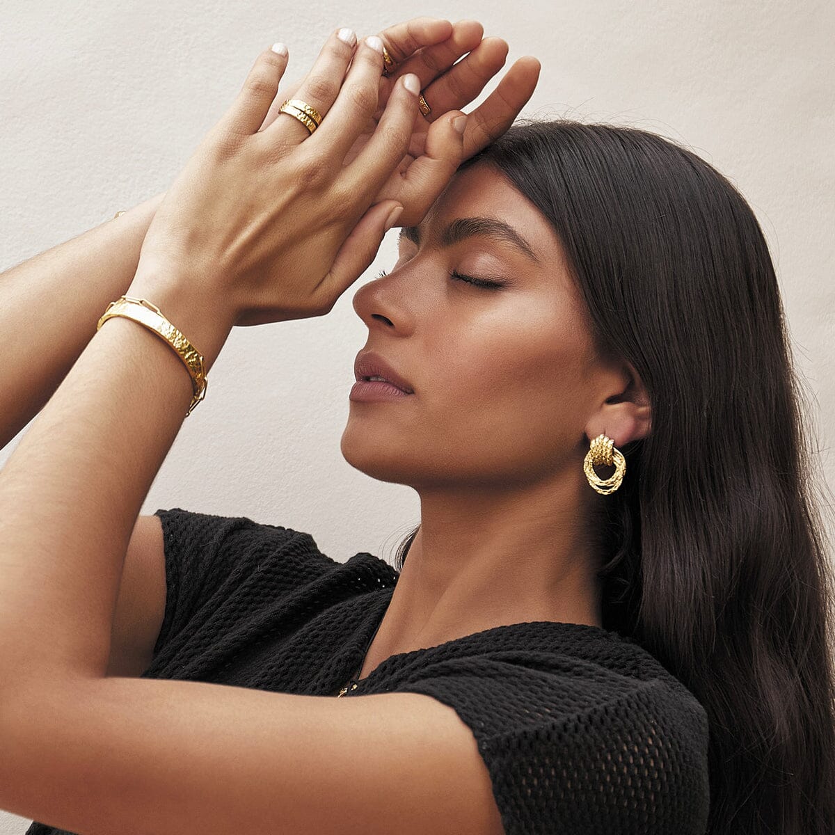 Arms of Eve - Effie Gold Earrings