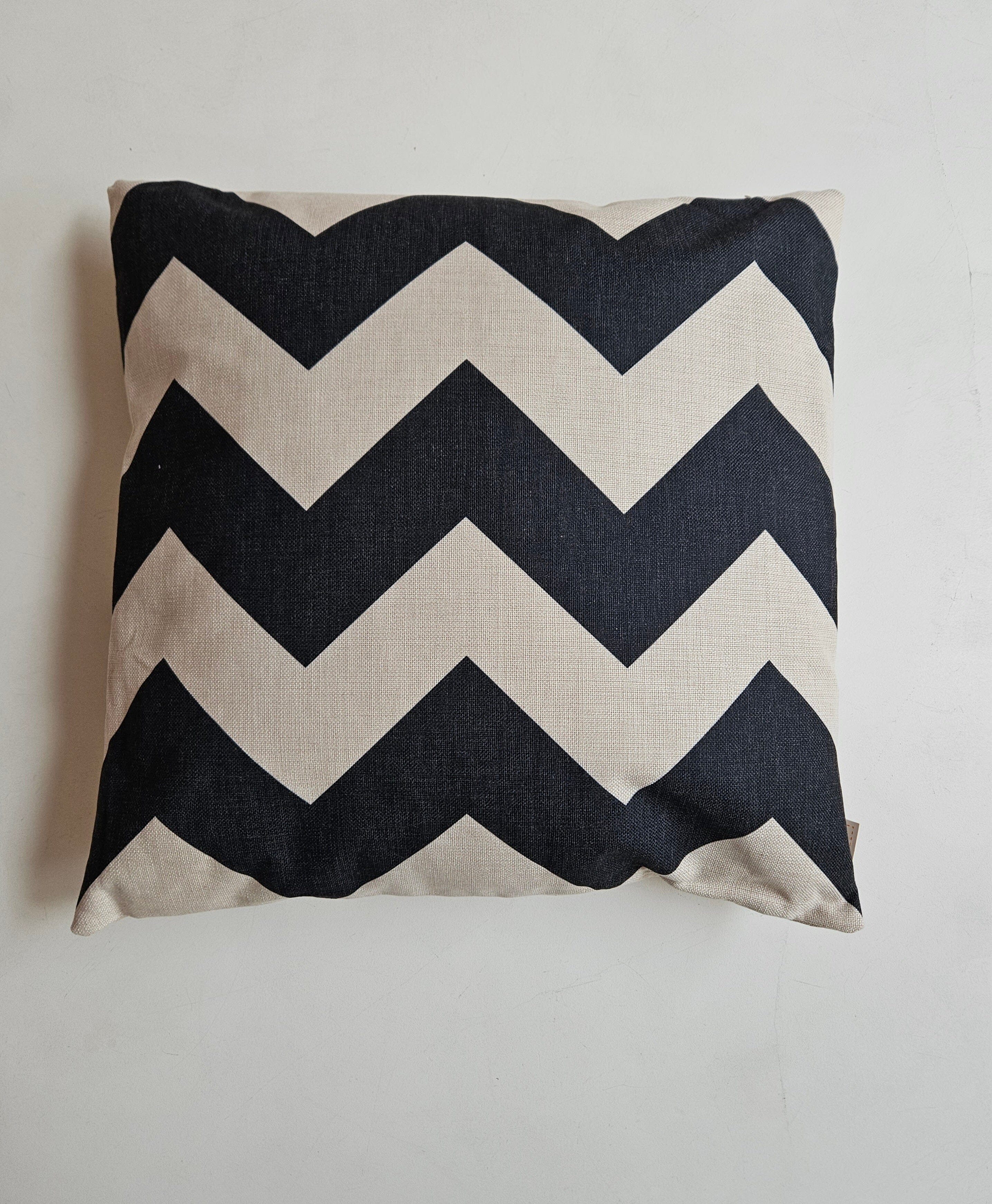 Ocho Cushion in Black/Natural 60cm - Buy 1 Get 1 Free Sale