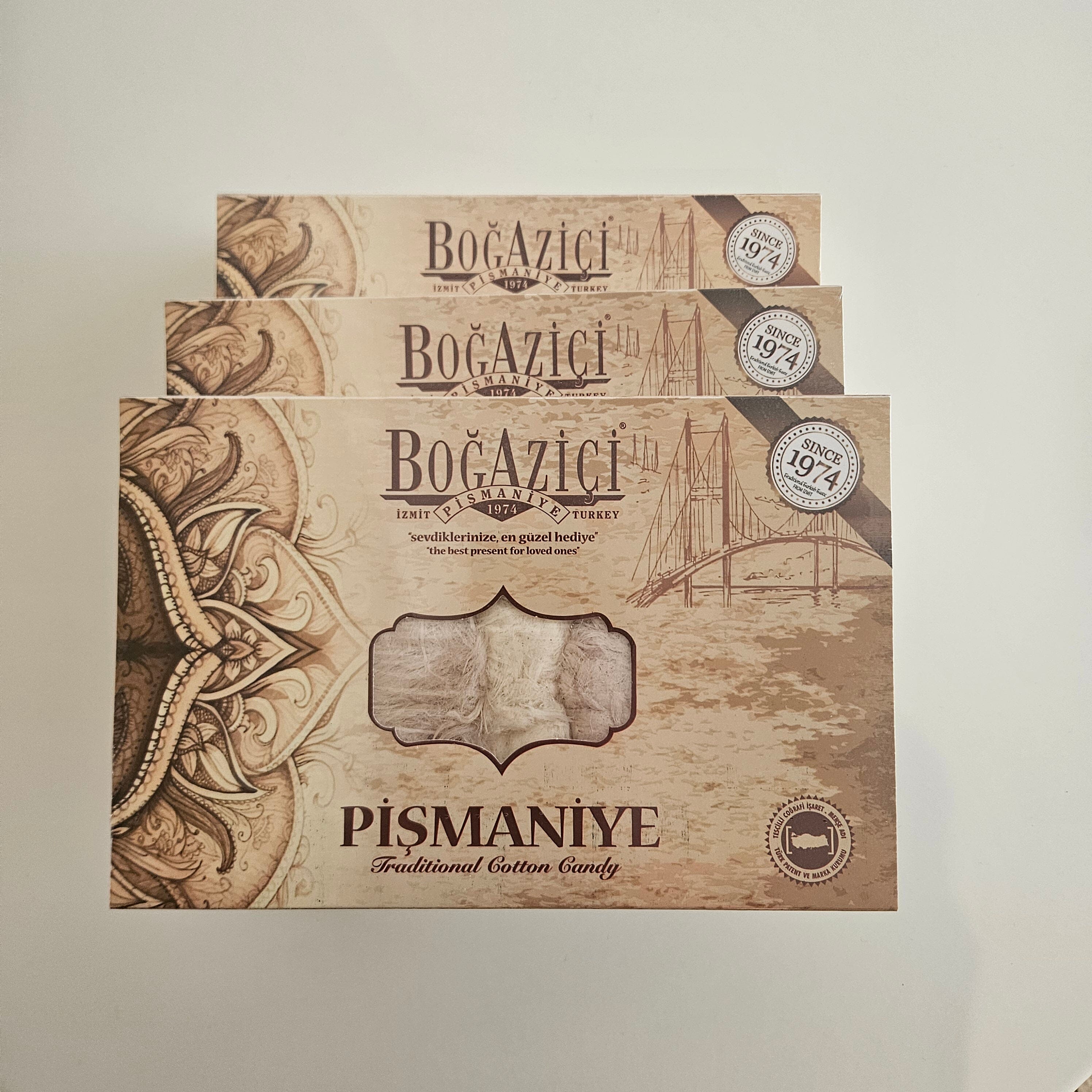 Pismanyie Turkish Cotton Candy in Cocoa/Vanilla