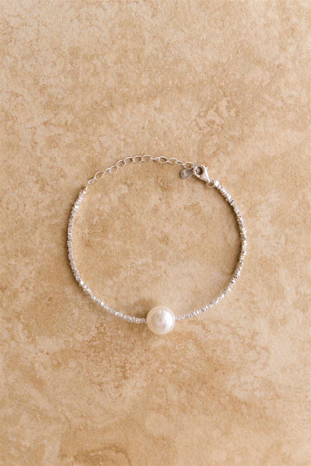 Indigo & Wolfe - Aloha Silver & Pearl Bracelet