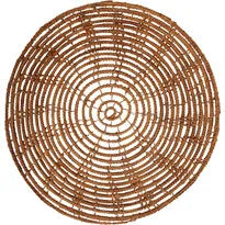 Bahamas Palm Placemat in Golden Brown