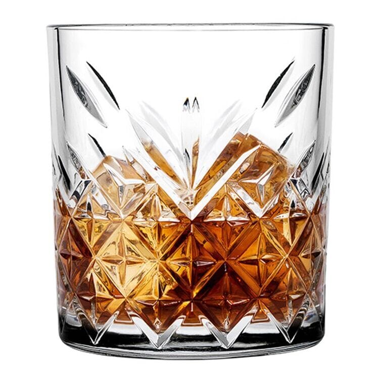 Gigi Patterned Whiskey Glass 270ml