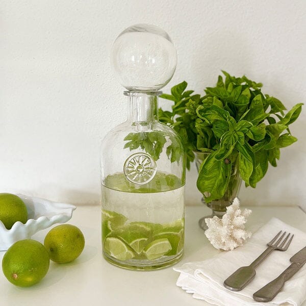 Catarina Glass Carafe W/ Glass Lid