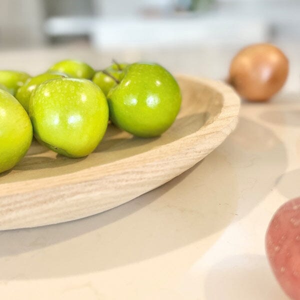 Nora Round Wooden Platter 35cm (Save 45%)