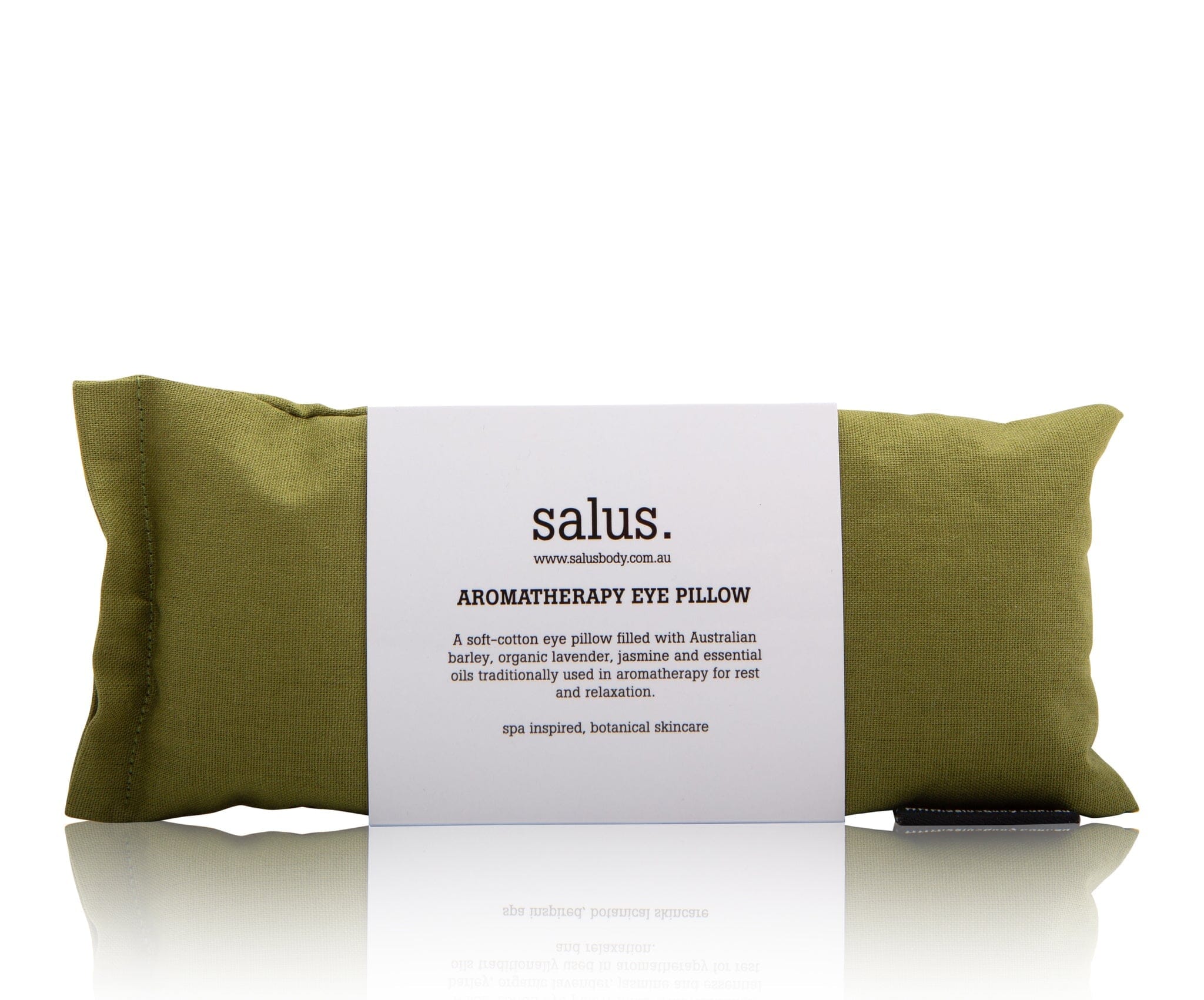 Salus Aromatherapy Eye Pillow in Moss Green