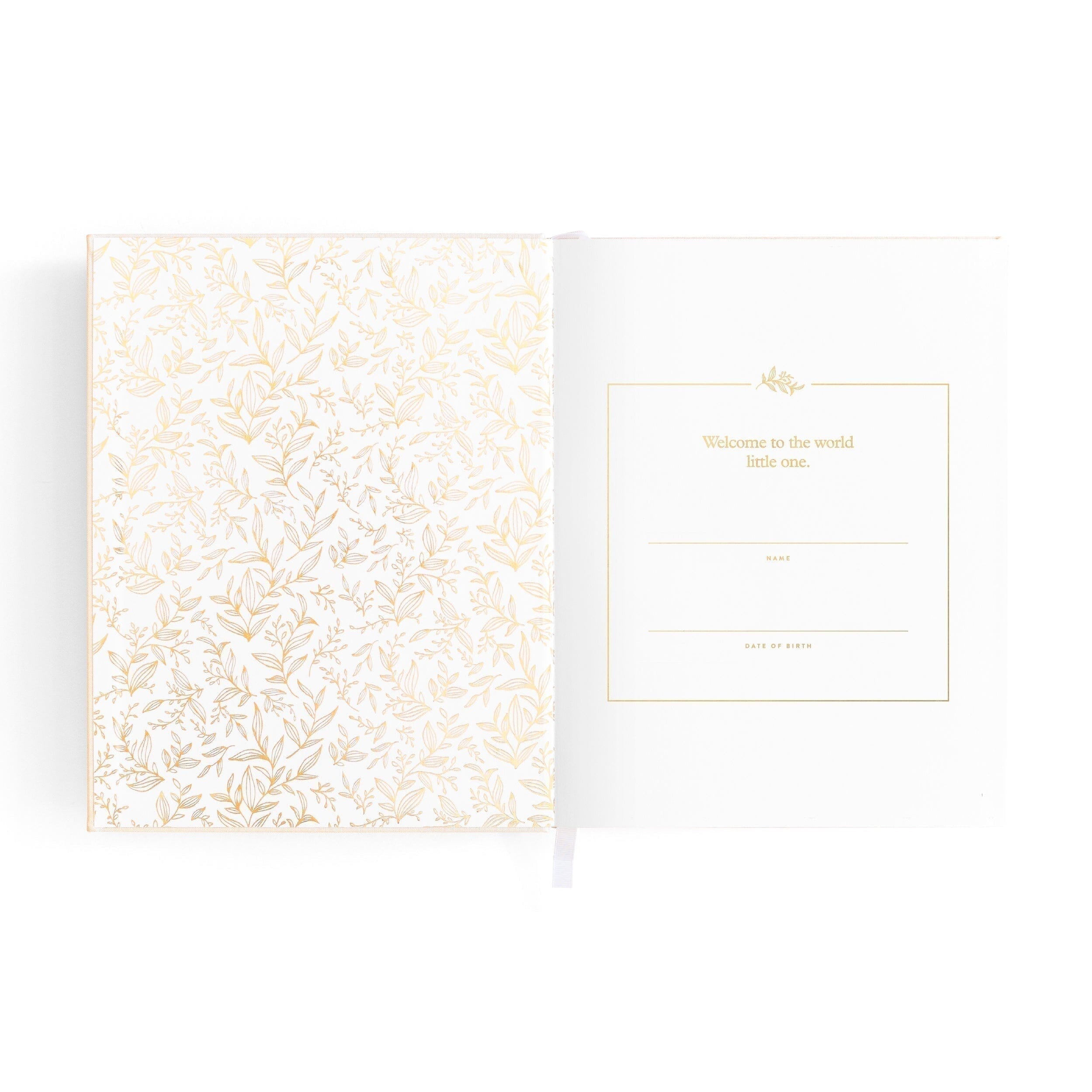 Fox & Fallow - Mini Baby Book in Oatmeal