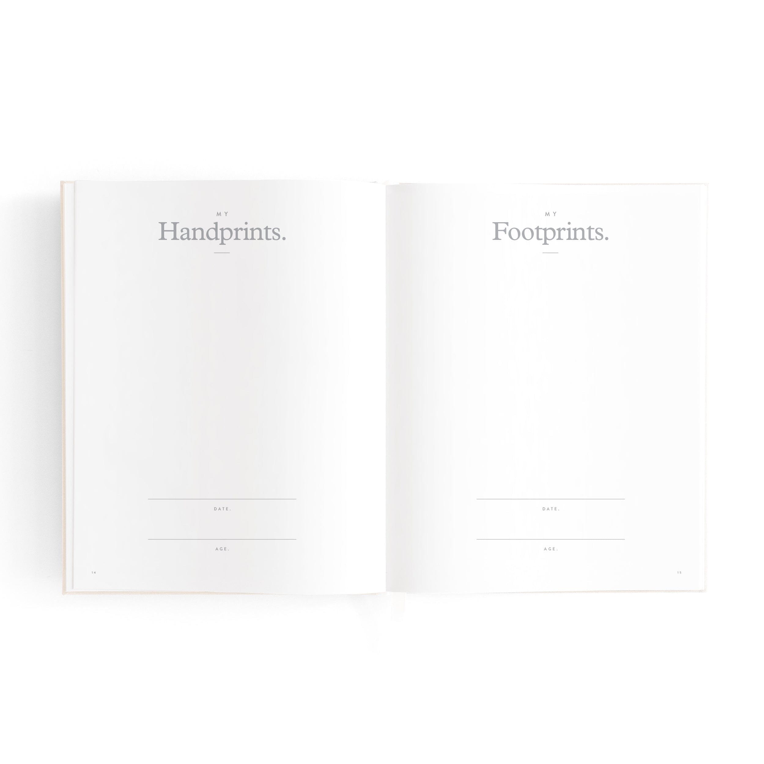 Fox & Fallow - Mini Baby Book in Oatmeal