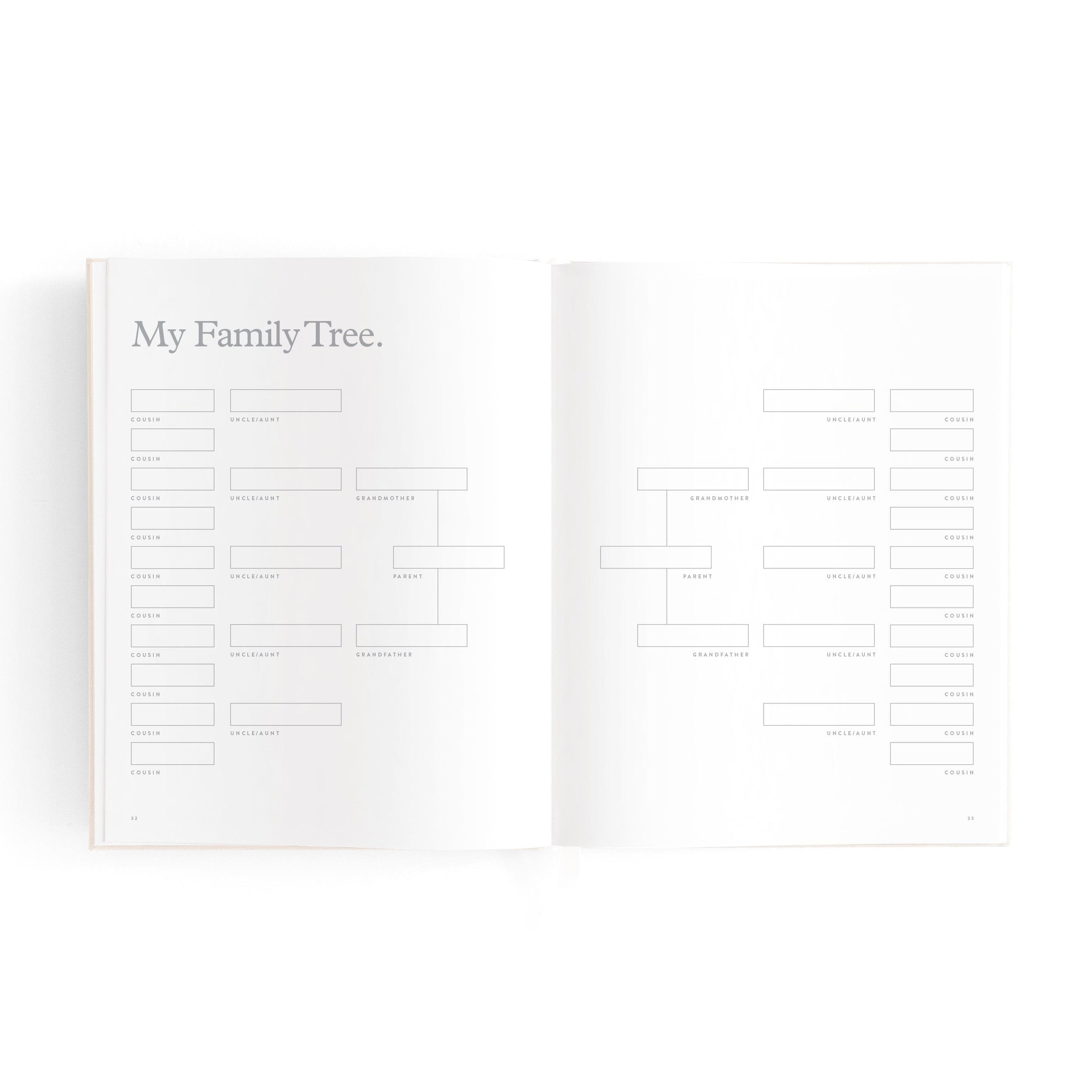 Fox & Fallow - Mini Baby Book in Oatmeal