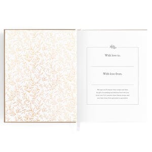 Fox & Fallow - Recipe Book in Latte