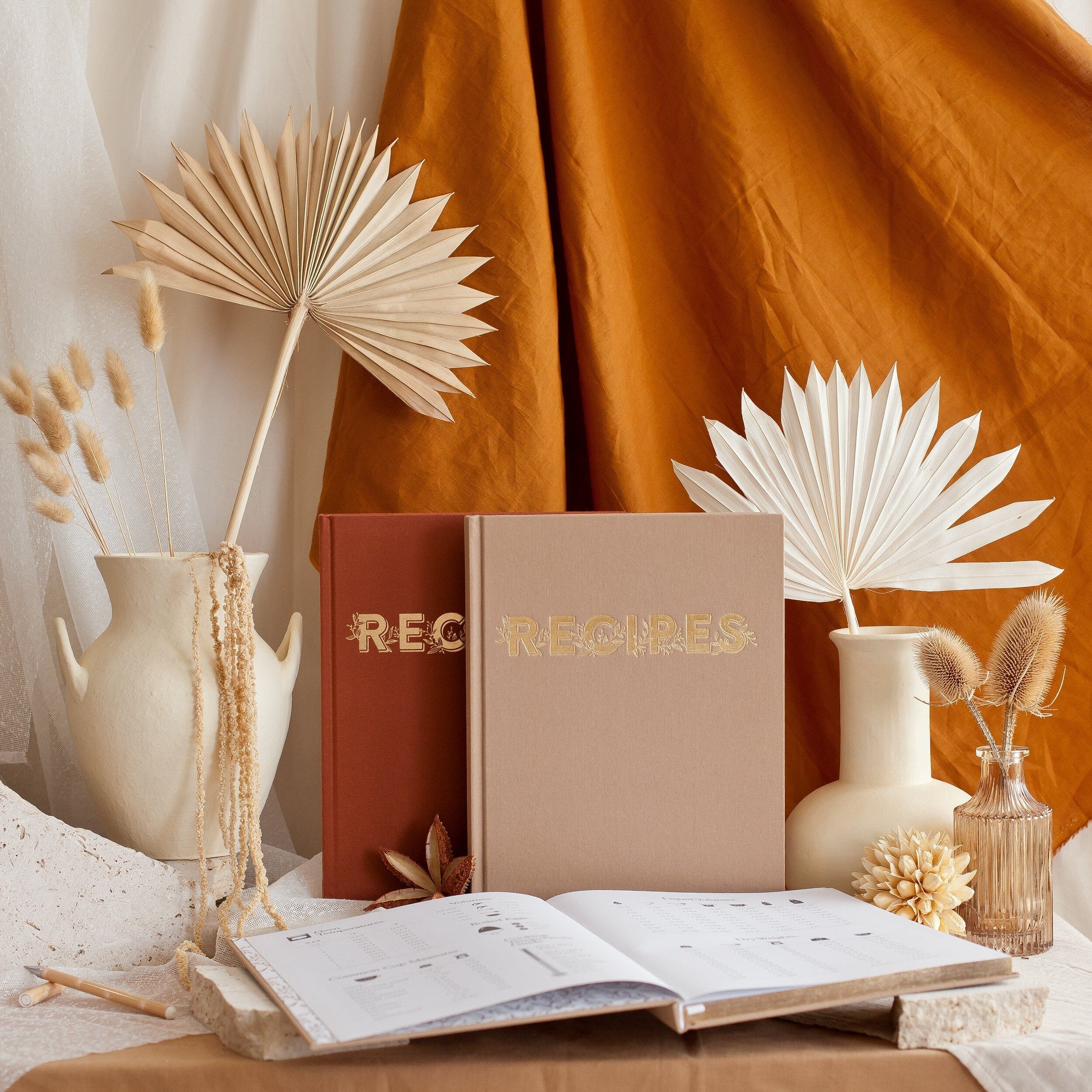 Fox & Fallow - Recipe Book in Latte