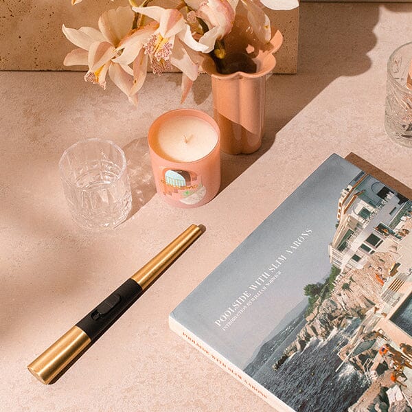 Flint Electric Candle Lighter - Gold