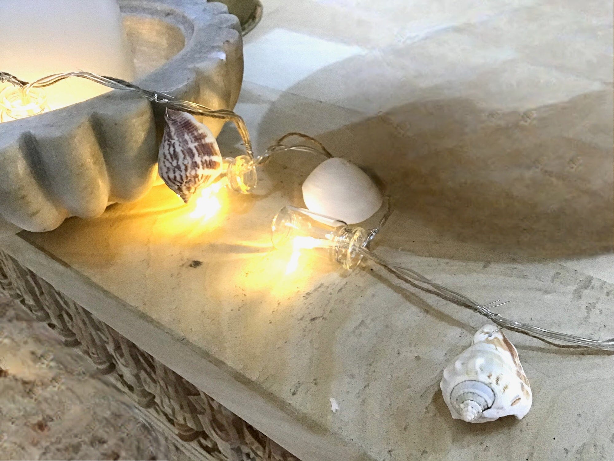 Mixed Shells LED Garland - 110cm