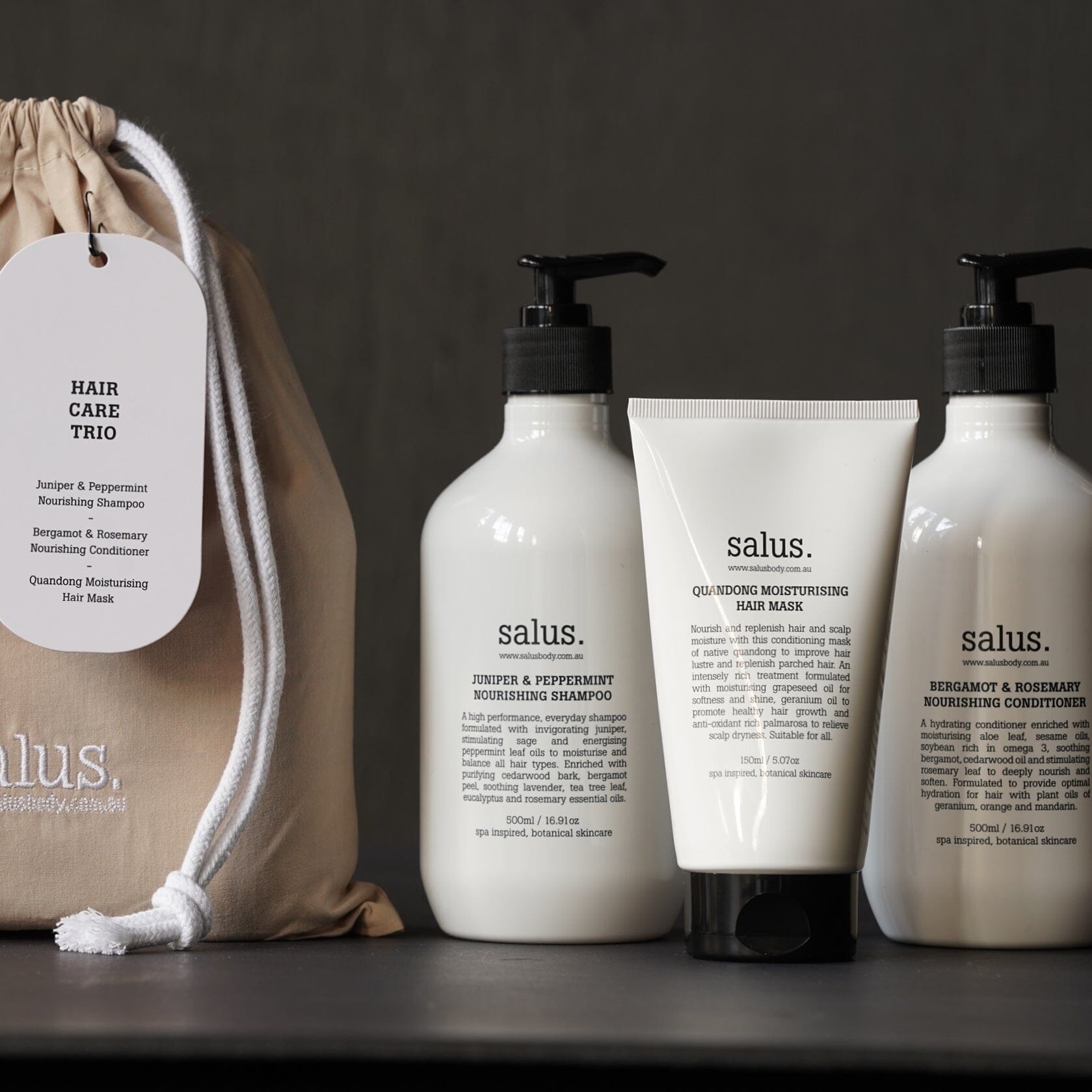 Salus Haircare Trio Value Gift Pack (Save $20)