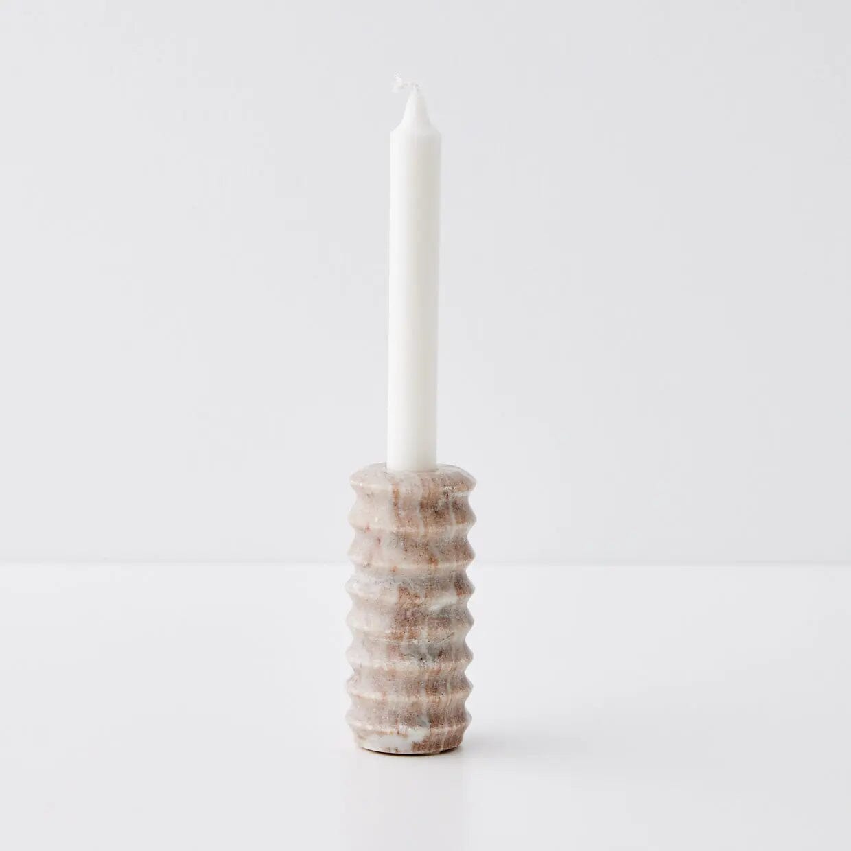 Alexa Marble Ripple Candleholder - Small (Save 18%)