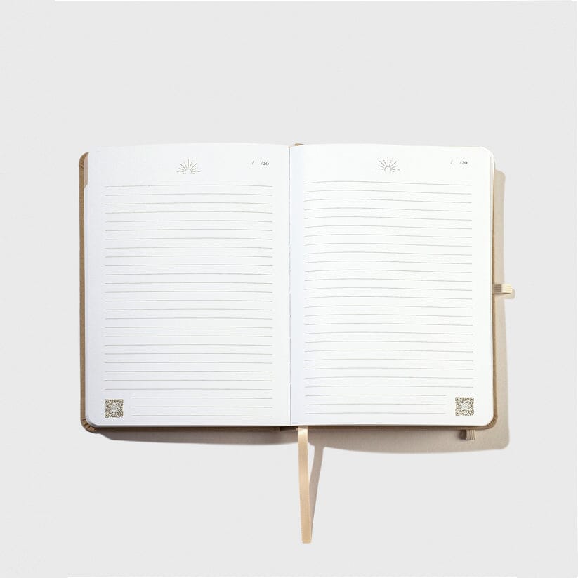 Journalfy Travel Journal in Earthy Taupe