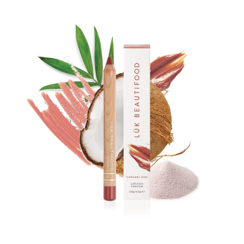 Luk Beautifood Natural Lipstick Crayon in Caramel Kiss