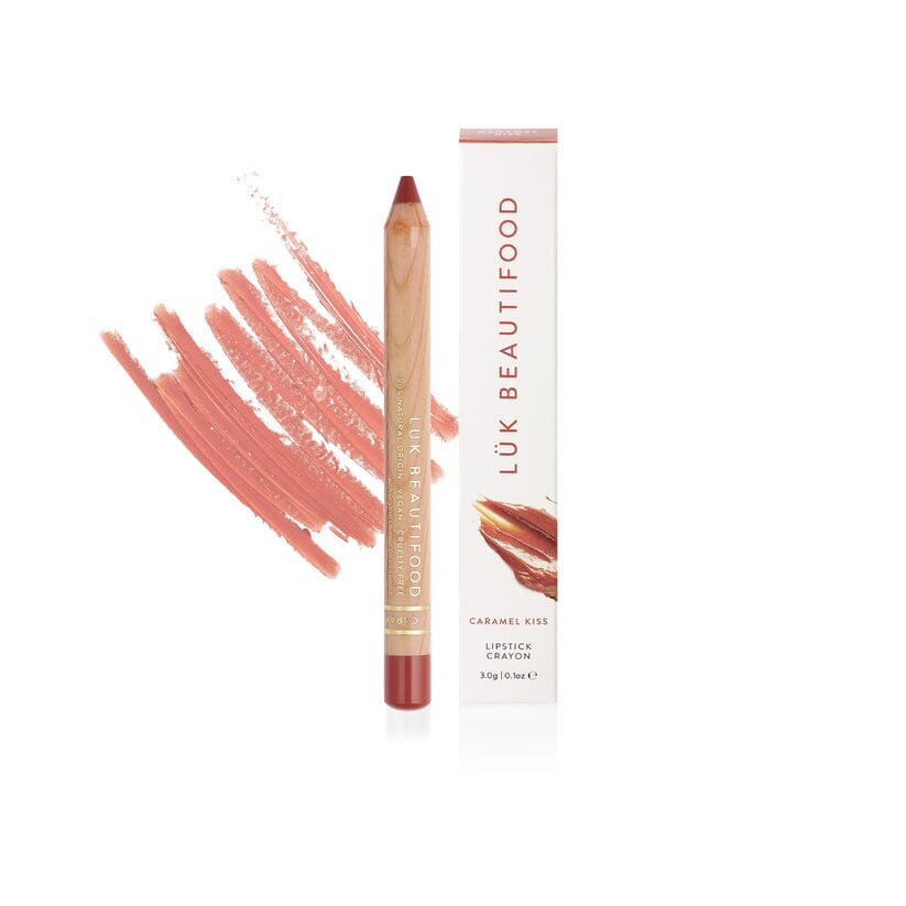 Luk Beautifood Natural Lipstick Crayon in Caramel Kiss