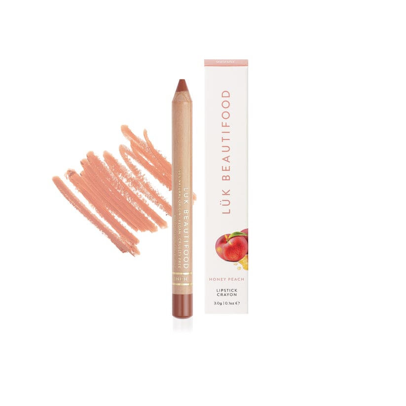 Luk Beautifood Natural Lipstick Crayon in Honey Peach