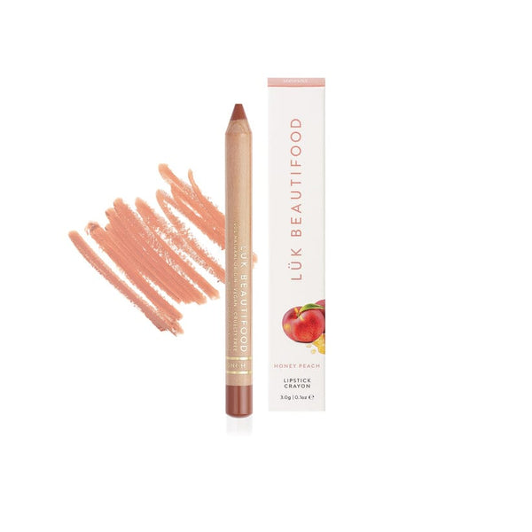 Luk Beautifood - Natural Lipstick Crayon in Honey Peach