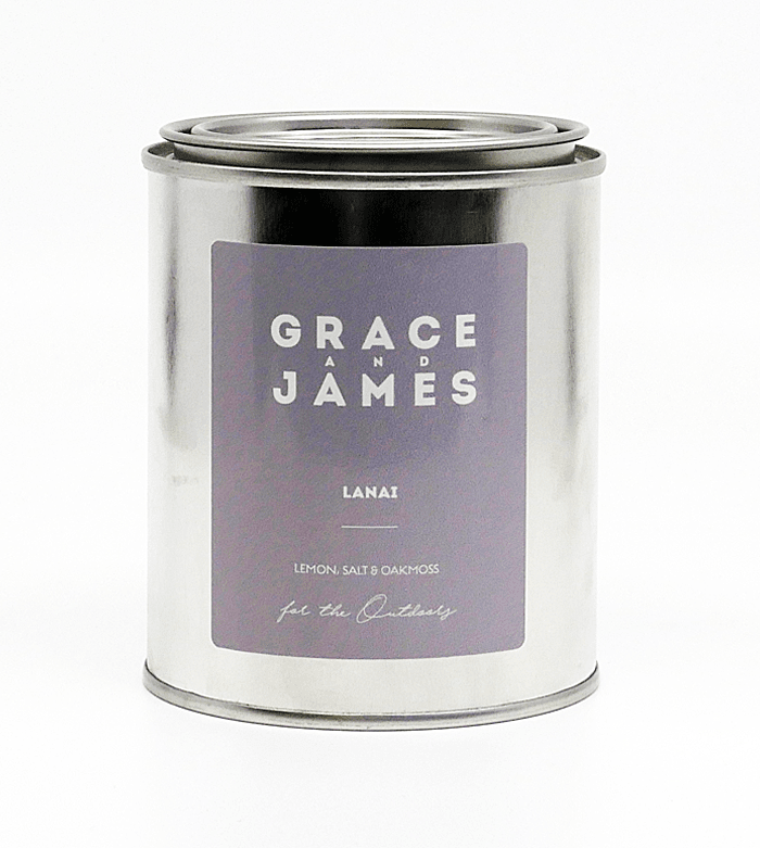 Grace and James For The Outdoors Candle - Lanai 80Hr