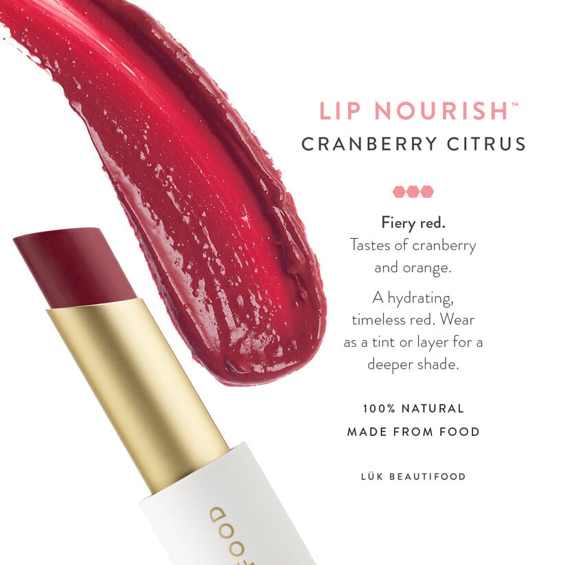 Luk Beautifood Lip Nourish™ - Cranberry Citrus