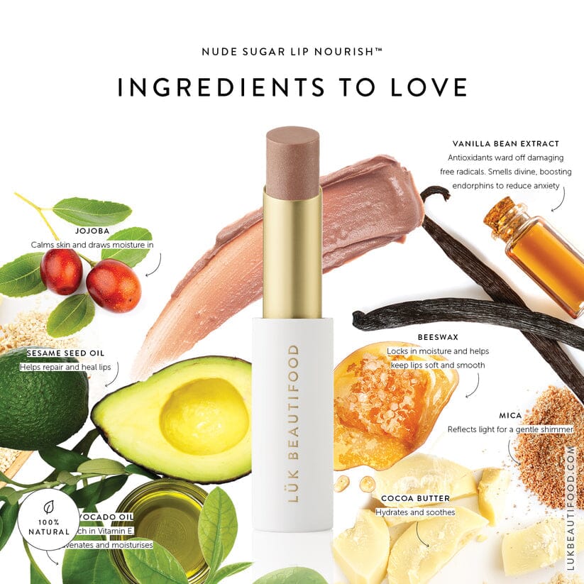 Luk Beautifood Lip Nourish™ - Nude Sugar