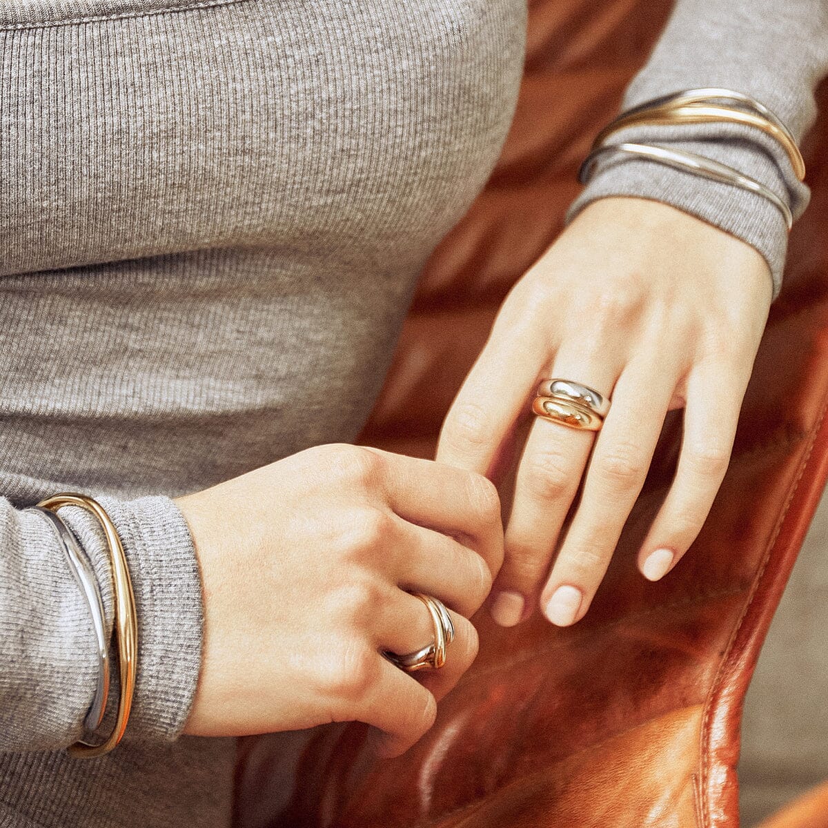 Arms of Eve - Madison Silver Cuff Bracelet