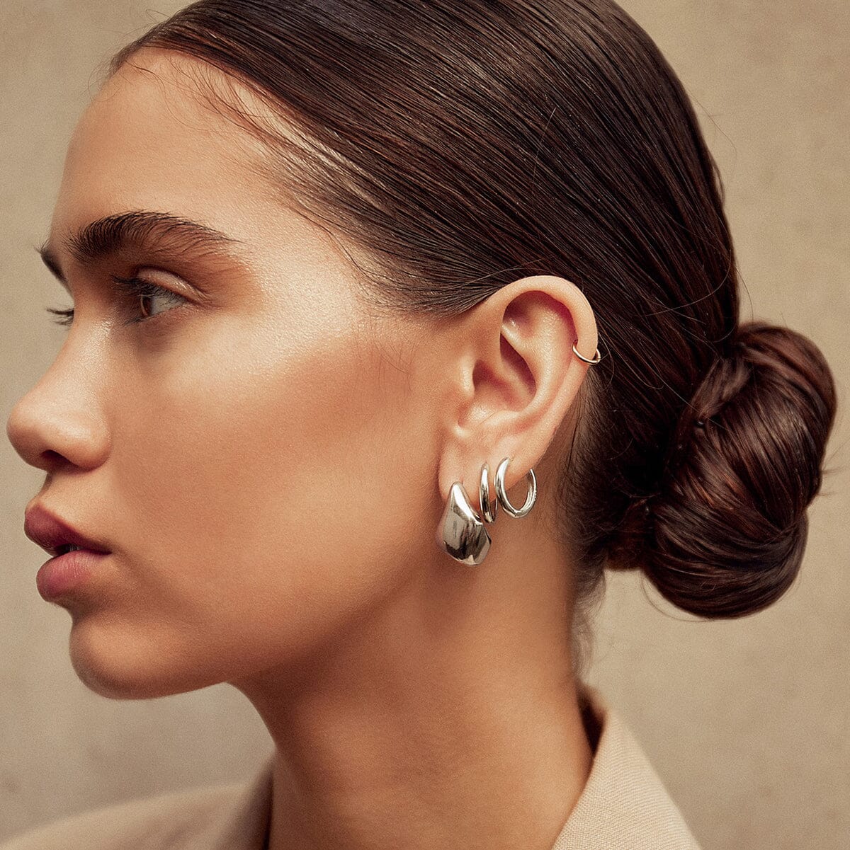 Arms of Eve - Delphine Silver Earrings