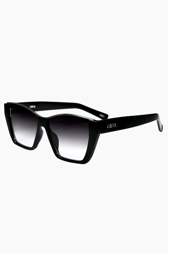 OTRA Eyewear - BELLE Black with Smoke Fade Lense