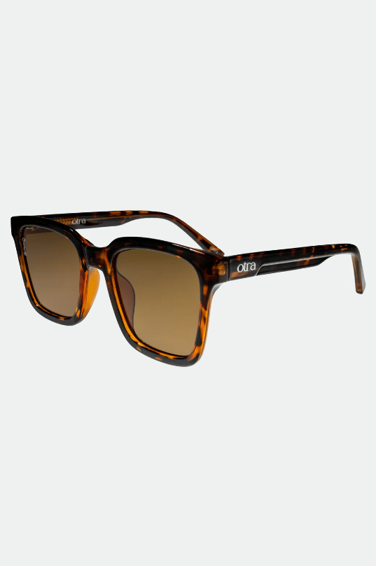 OTRA Eyewear - FYN Tortoise Shell Frame W/ Brown Lens