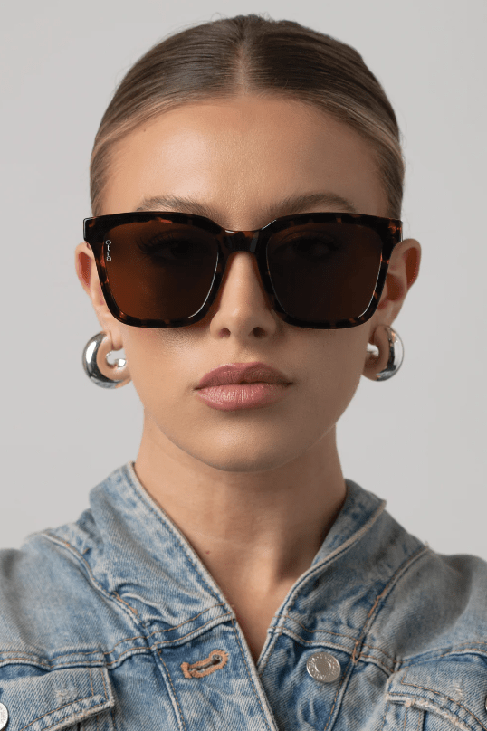 OTRA Eyewear - FYN Tortoise Shell Frame W/ Brown Lens