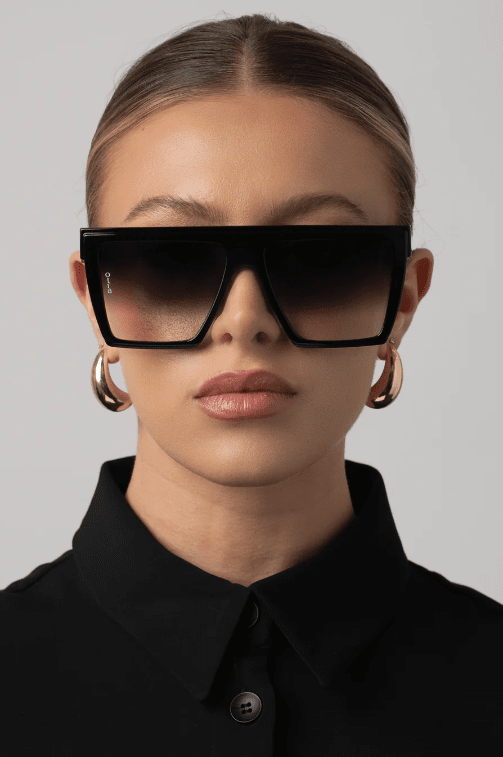 OTRA Eyewear - OLLIE Black with Smoke Fade Lense