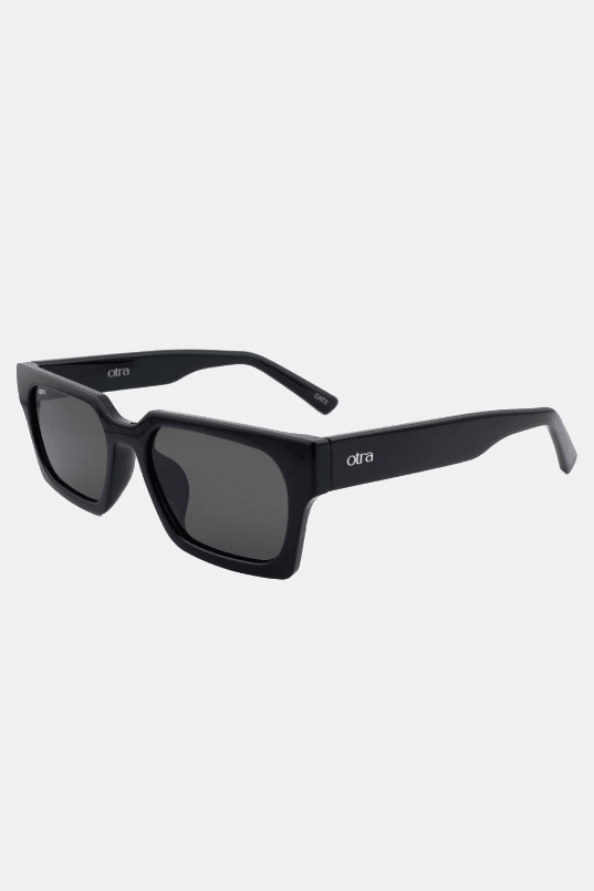 OTRA Eyewear - ROCO Black Frame W/ Green Lense