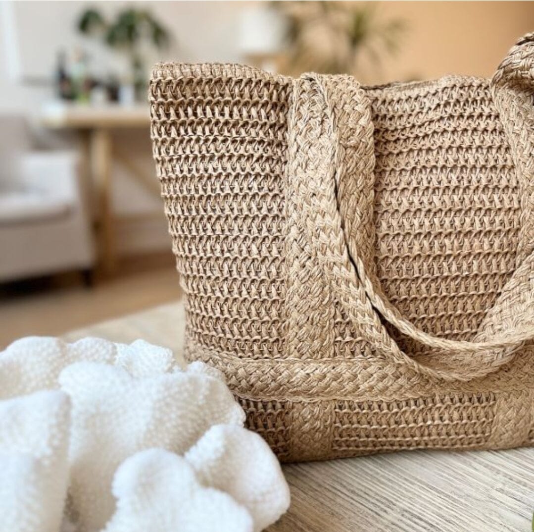 Summer Jute Bag in Natural
