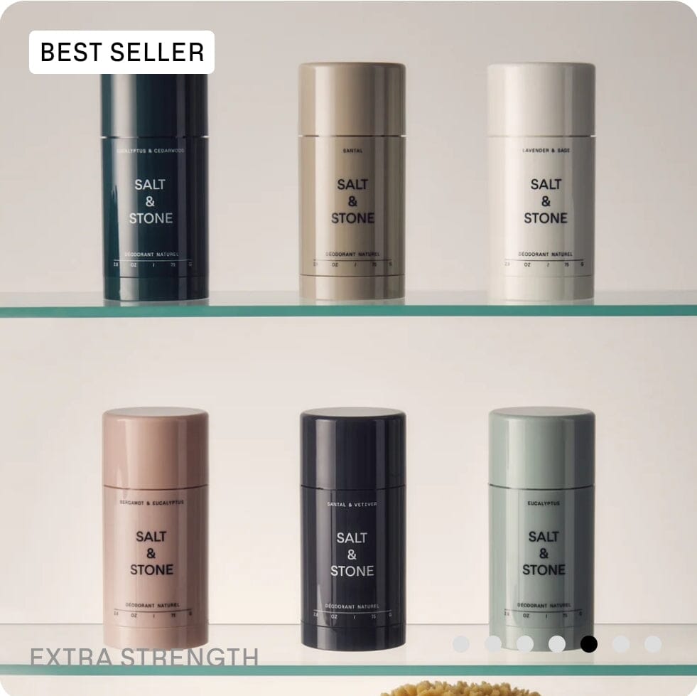 Salt & Stone Natural Deodorant Santal & Vetive 75g