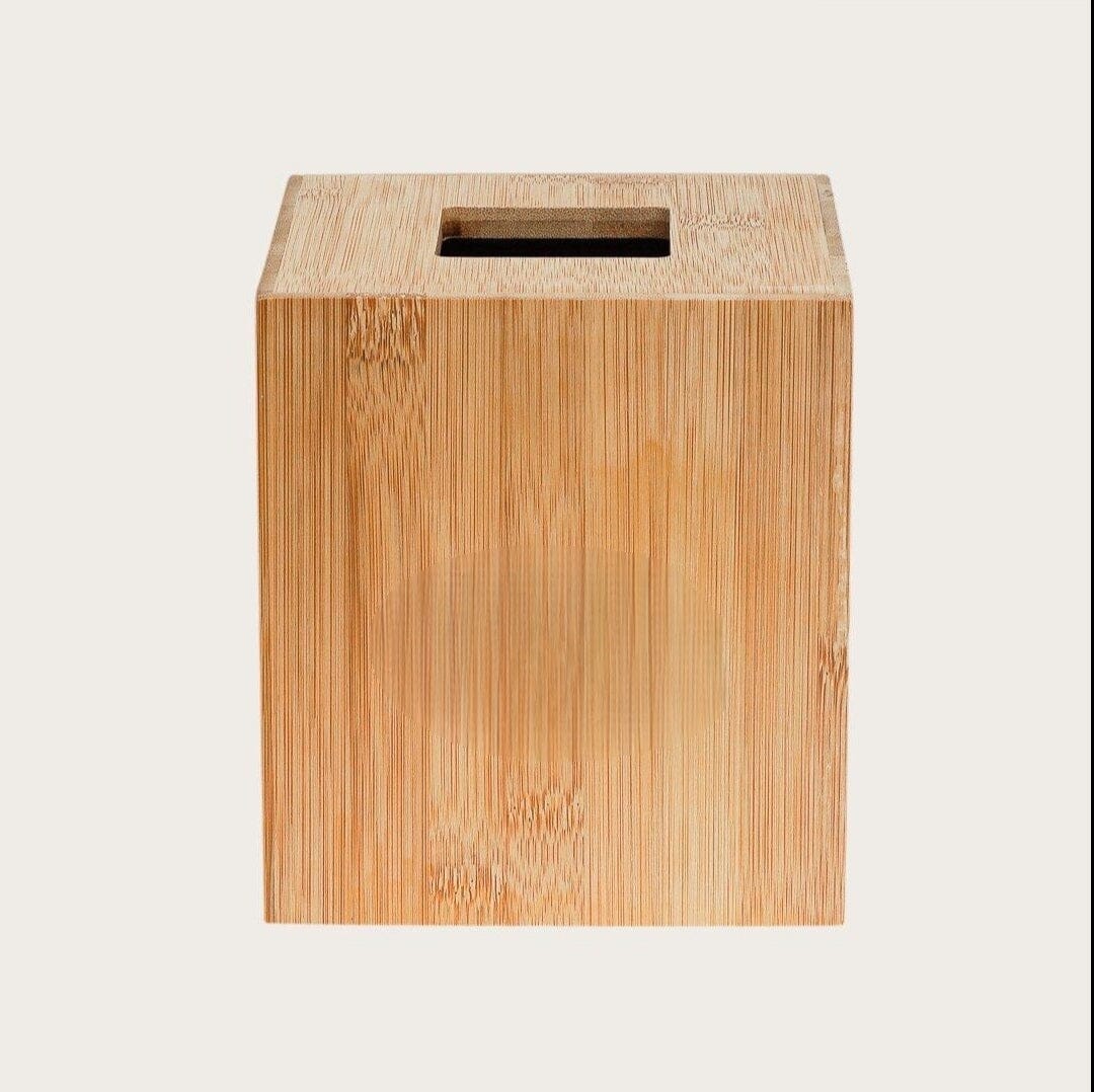Hasina Bamboo Tissue Box - Buy 1 Get 1 Free Sale
