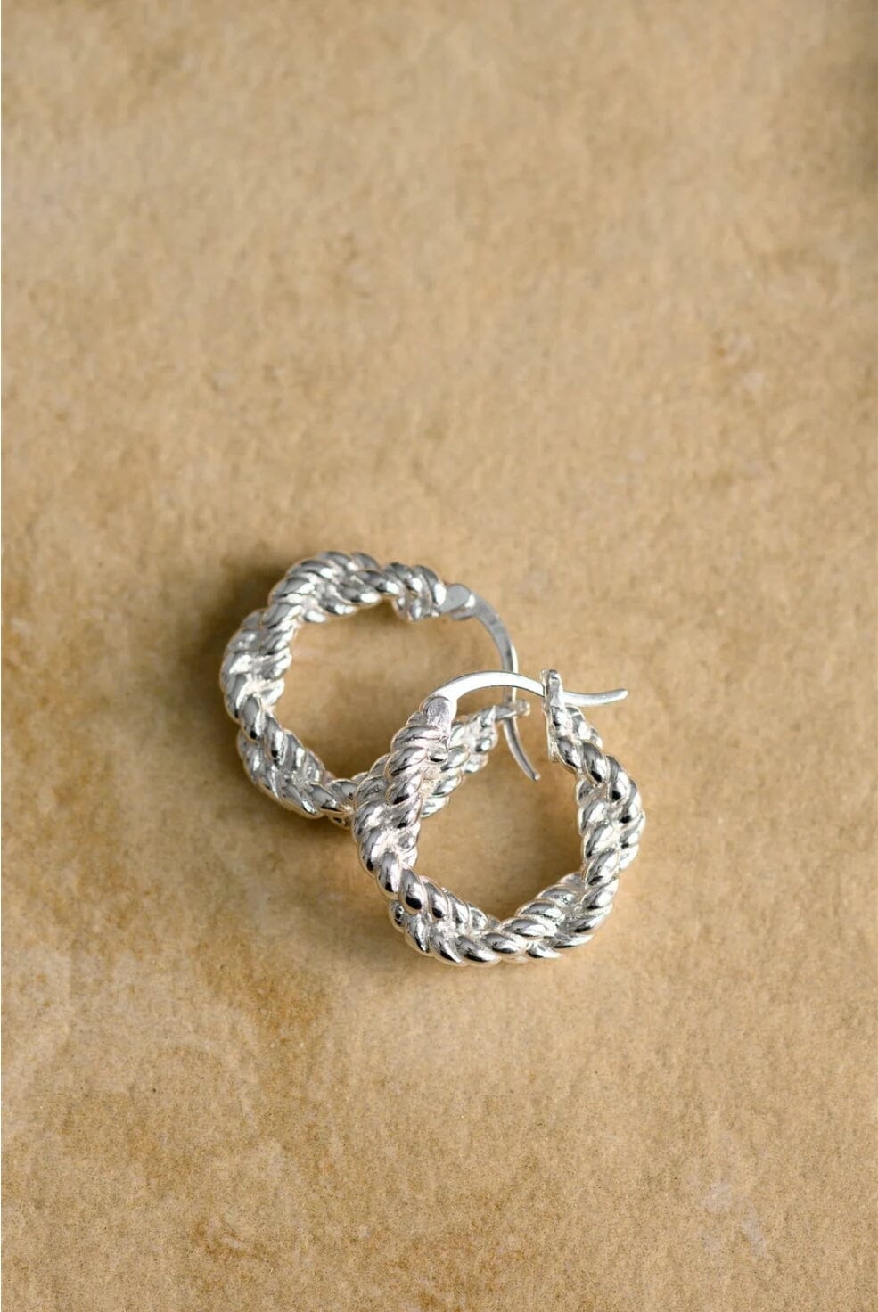 Indigo & Wolfe - Stevie Silver Hoop Earrings