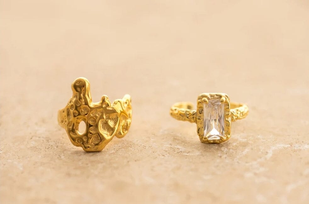 Indigo & Wolfe - Vienna Gold Adjustable Ring