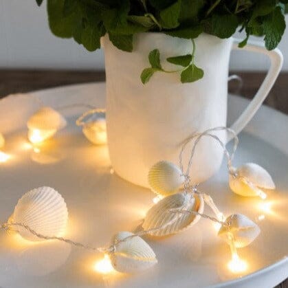 White Shells LED Garland 110cm