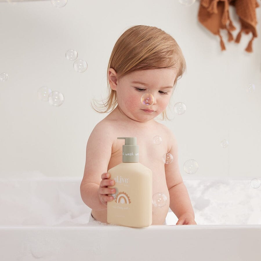 Al.ive Body - Gentle Pear Baby Hair & Body Wash / Lotion Duo