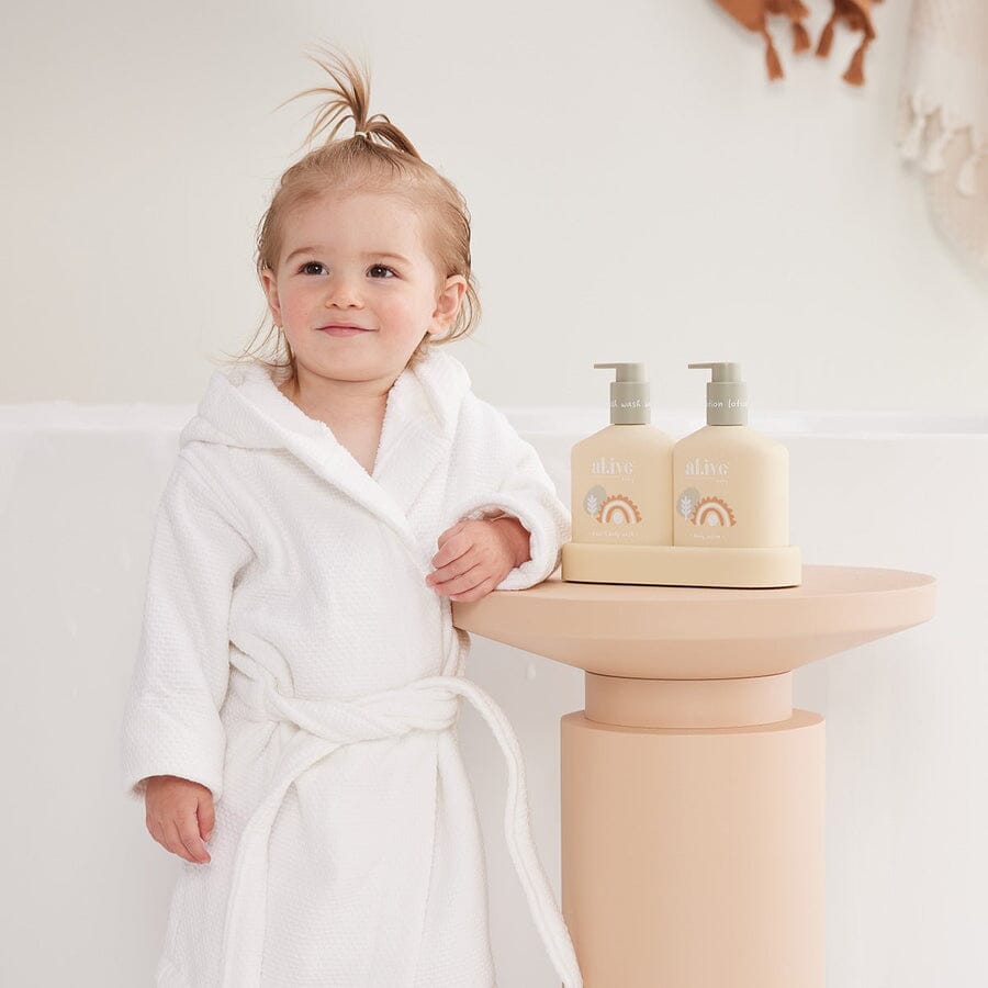 Al.ive Body - Gentle Pear Baby Hair & Body Wash / Lotion Duo