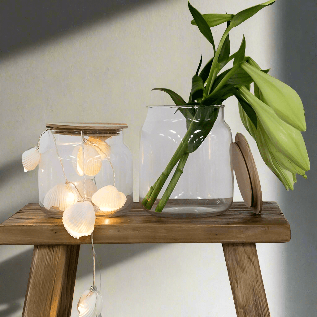 White Shells LED Garland 110cm