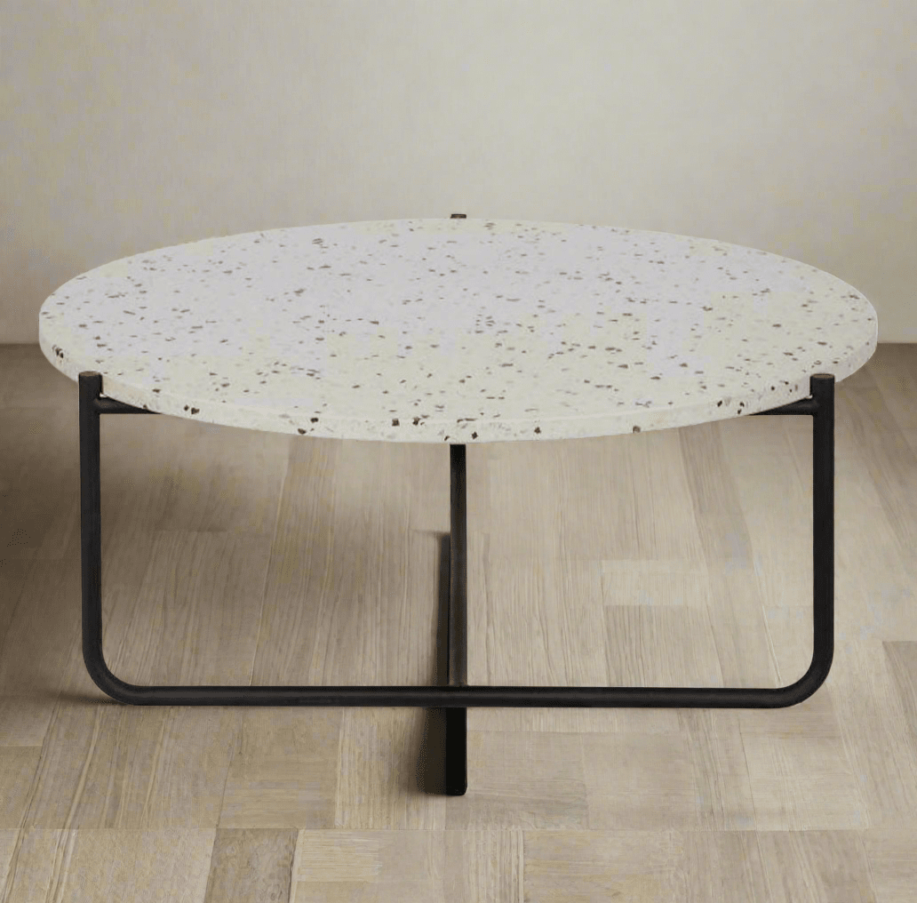 Aria Round Terrazzo Coffee Table