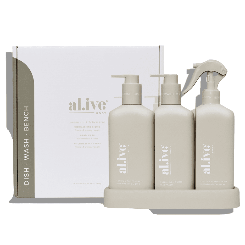 Al.ive Body - Kitchen Trio - Lemon & Pomegranate + Watermelon & Lime