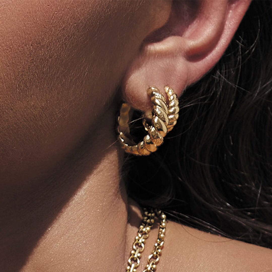 Arms of Eve - Tilly Gold Hoop Earrings