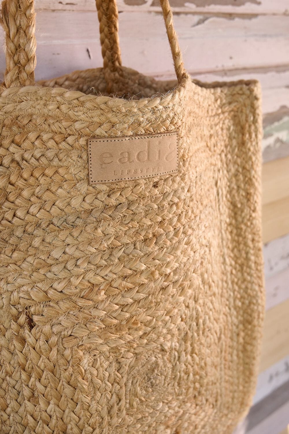 Cestino Oversized Jute Market Bag