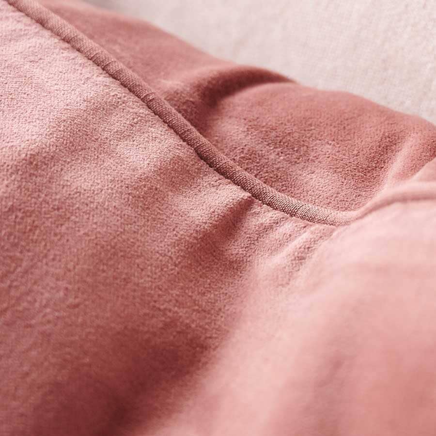 Lynette Velvet Cushion in Desert Rose - 50x50cm