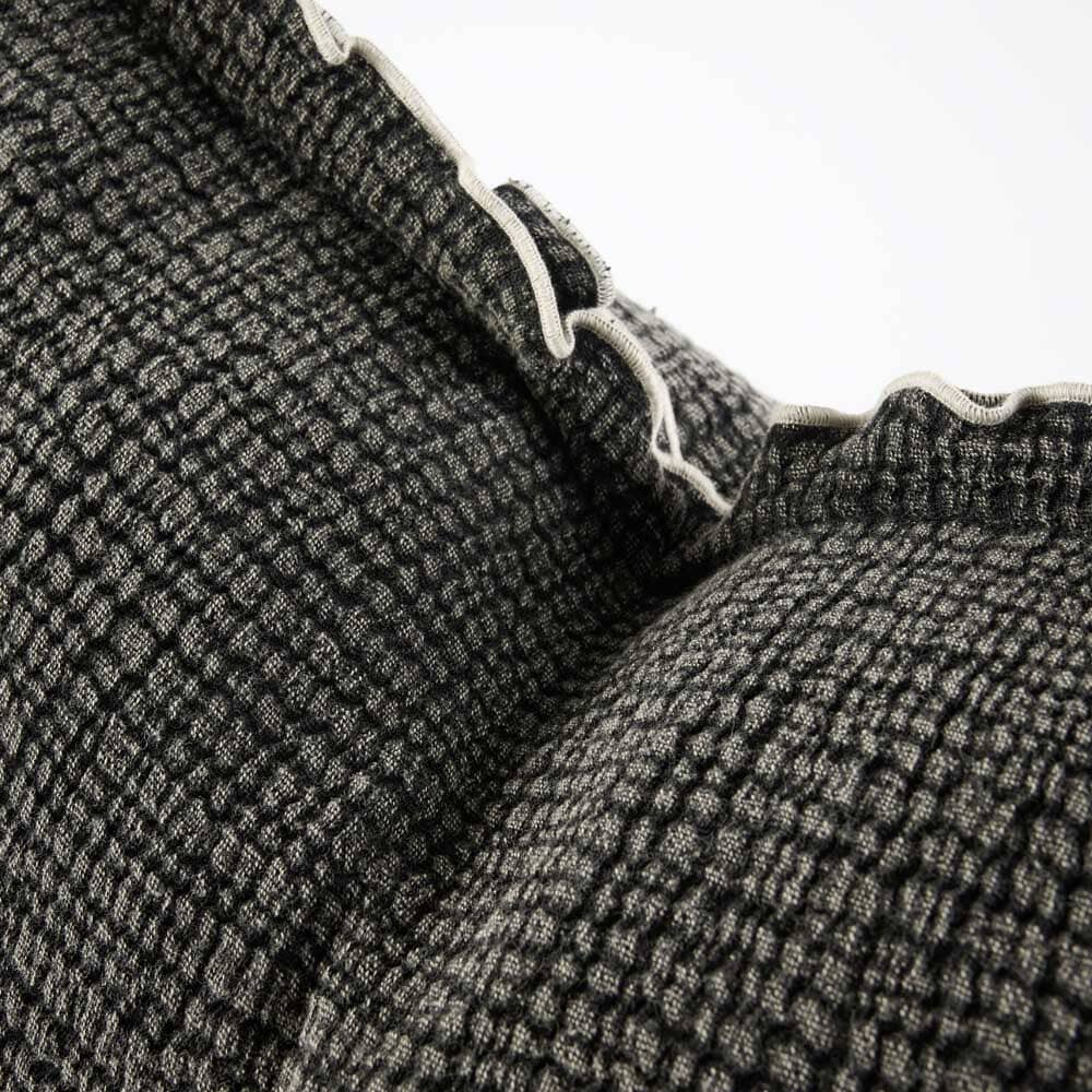 Onda Feather Insert Cushion in Black - 50 x 50cm (Save 23%)