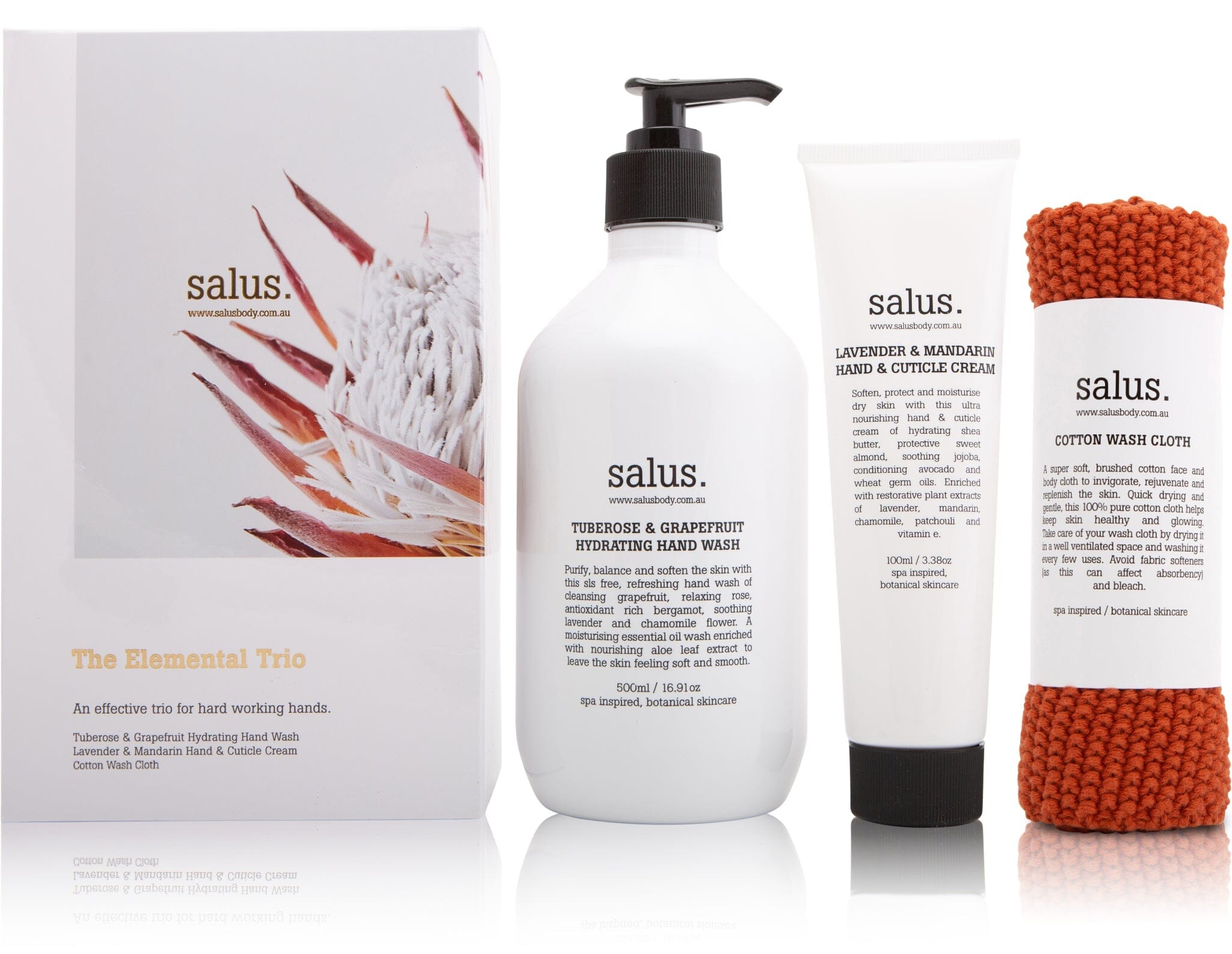 Salus Element Hand Care Trio Gift Pack (Save $32)