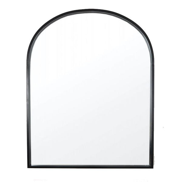 Mina Arch Metal Wall + Table Mirror in Black